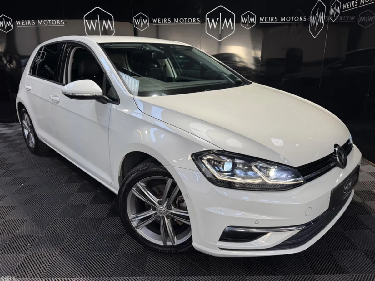 Volkswagen Golf Hatchback, Petrol, 2019, White