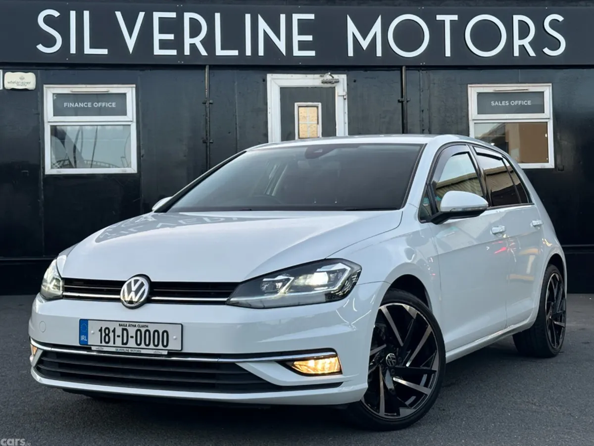 Volkswagen Golf Hatchback, Petrol, 2018, White