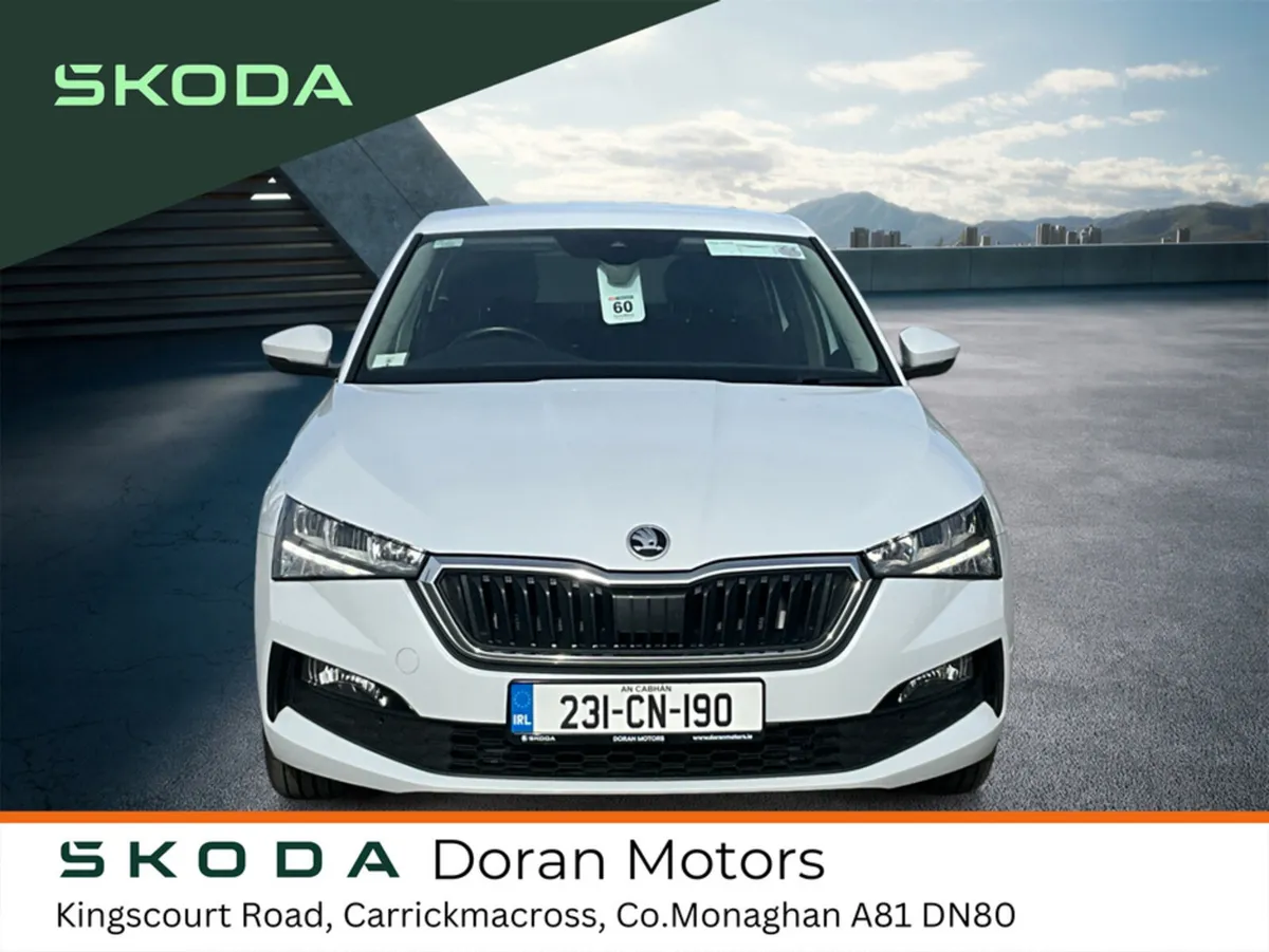 Skoda Scala Hatchback, Petrol, 2023, White