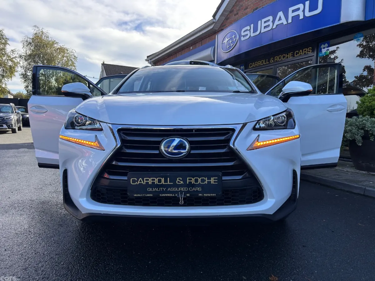 Lexus NX SUV, Petrol Hybrid, 2015, White