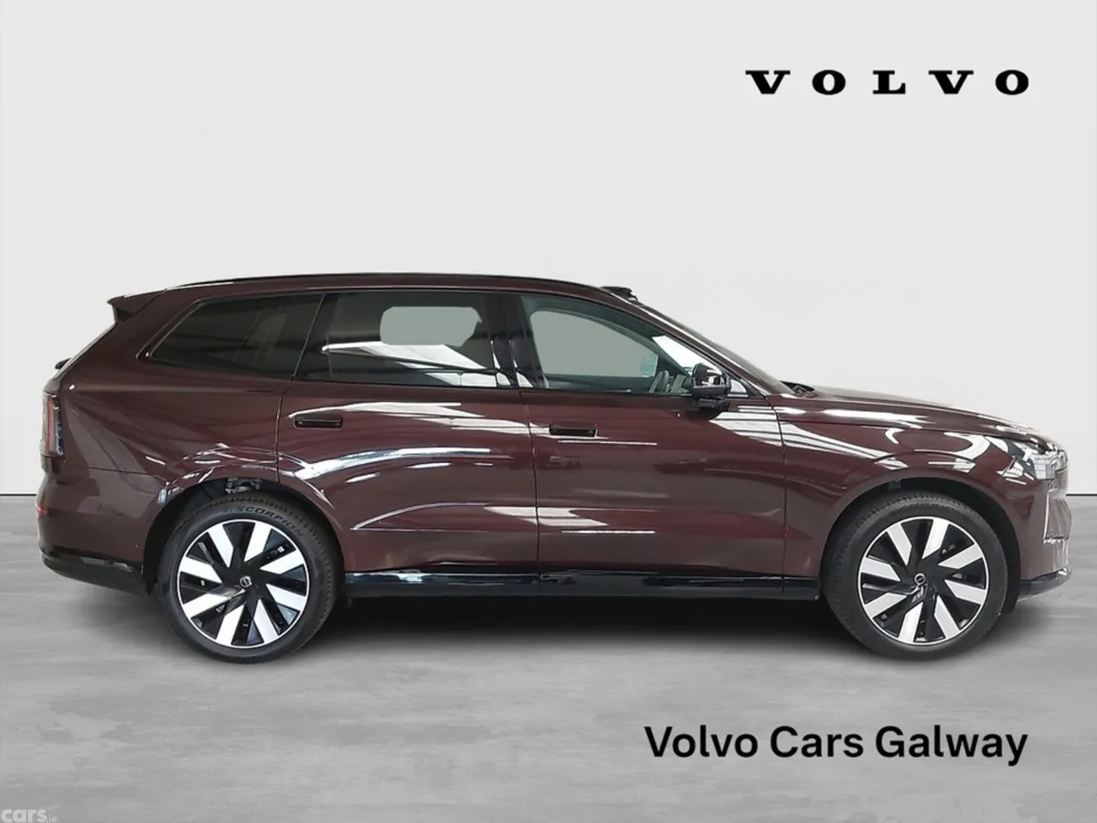 Volvo EX90 SUV, Electric, 2026, Red