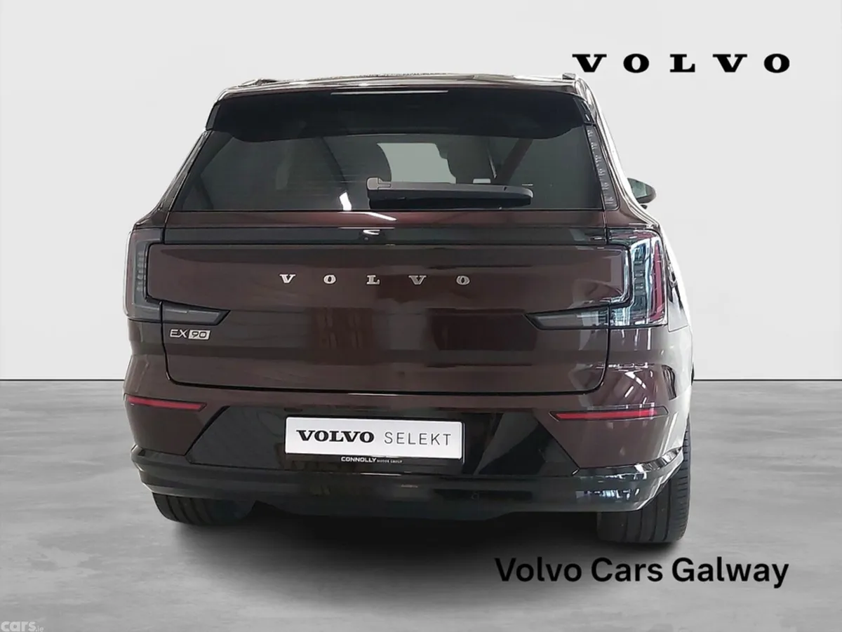 Volvo EX90 SUV, Electric, 2026, Red
