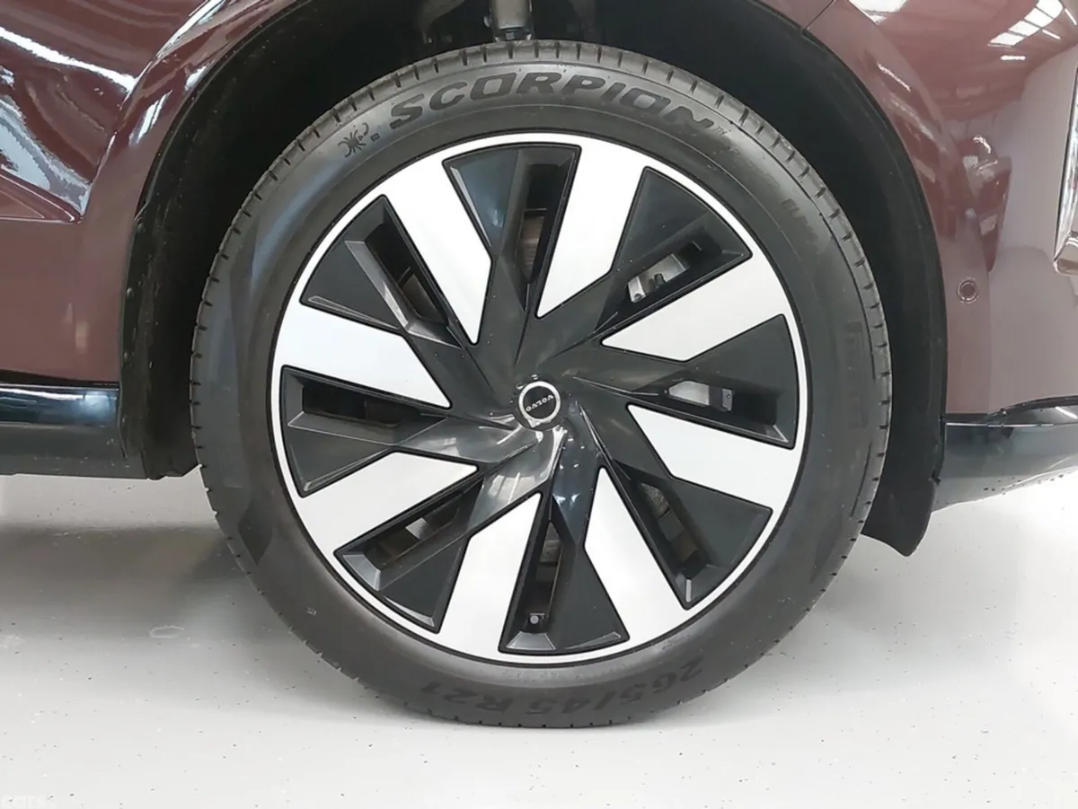 Volvo EX90 SUV, Electric, 2026, Red
