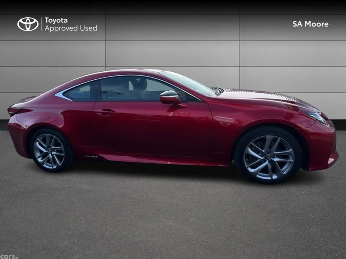 Lexus RC Coupe, Petrol Hybrid, 2019, Red