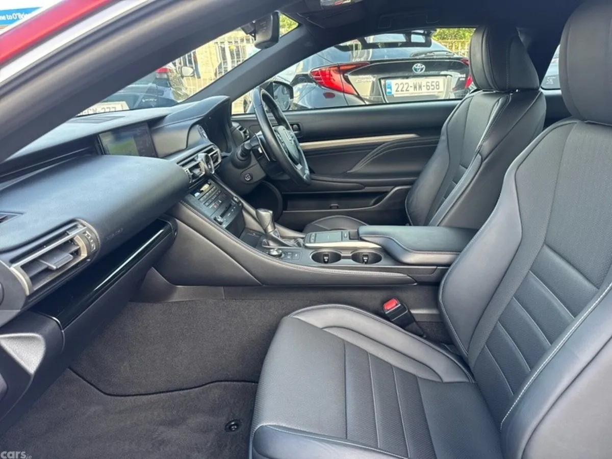 Lexus RC Coupe, Petrol Hybrid, 2019, Red
