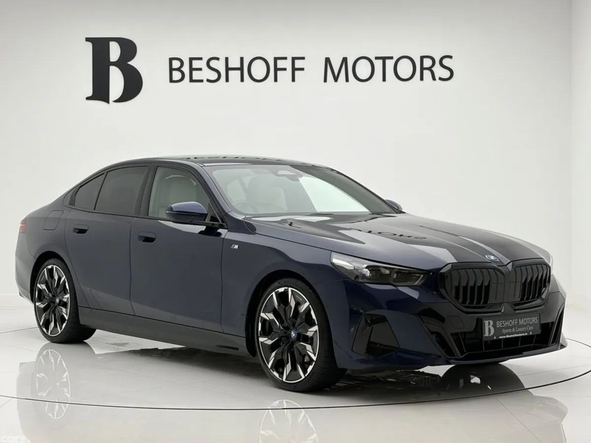 BMW 5-Series Saloon, Petrol Plug-in Hybrid, 2024, Blue