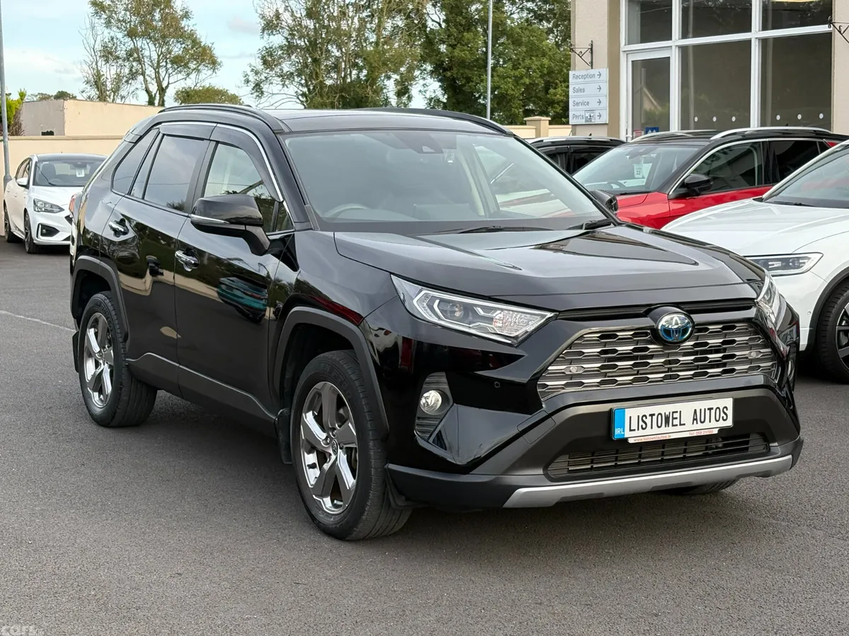 Toyota RAV4 SUV, Petrol Hybrid, 2020, Black