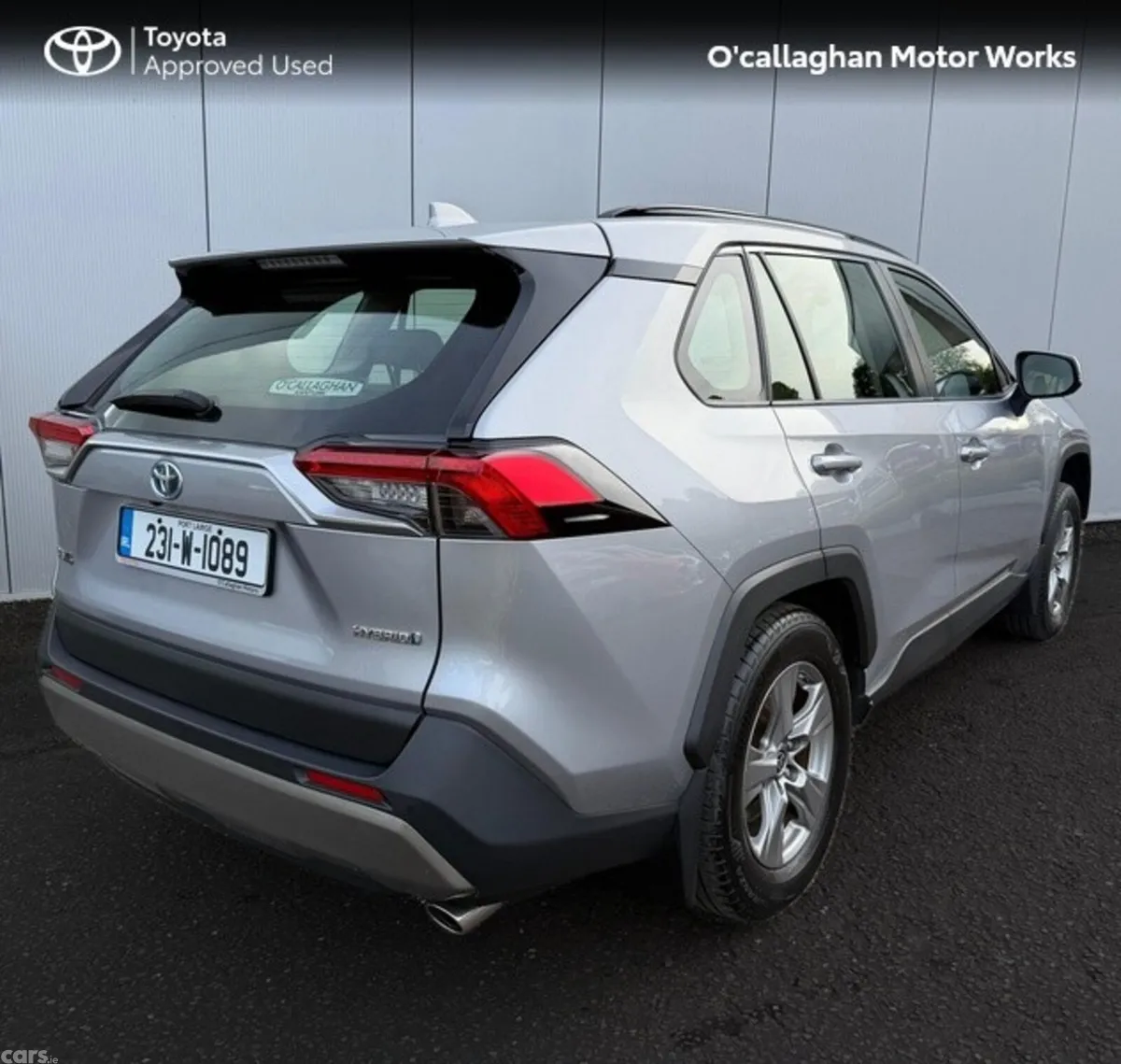 Toyota RAV4 SUV, Petrol Hybrid, 2023, Grey