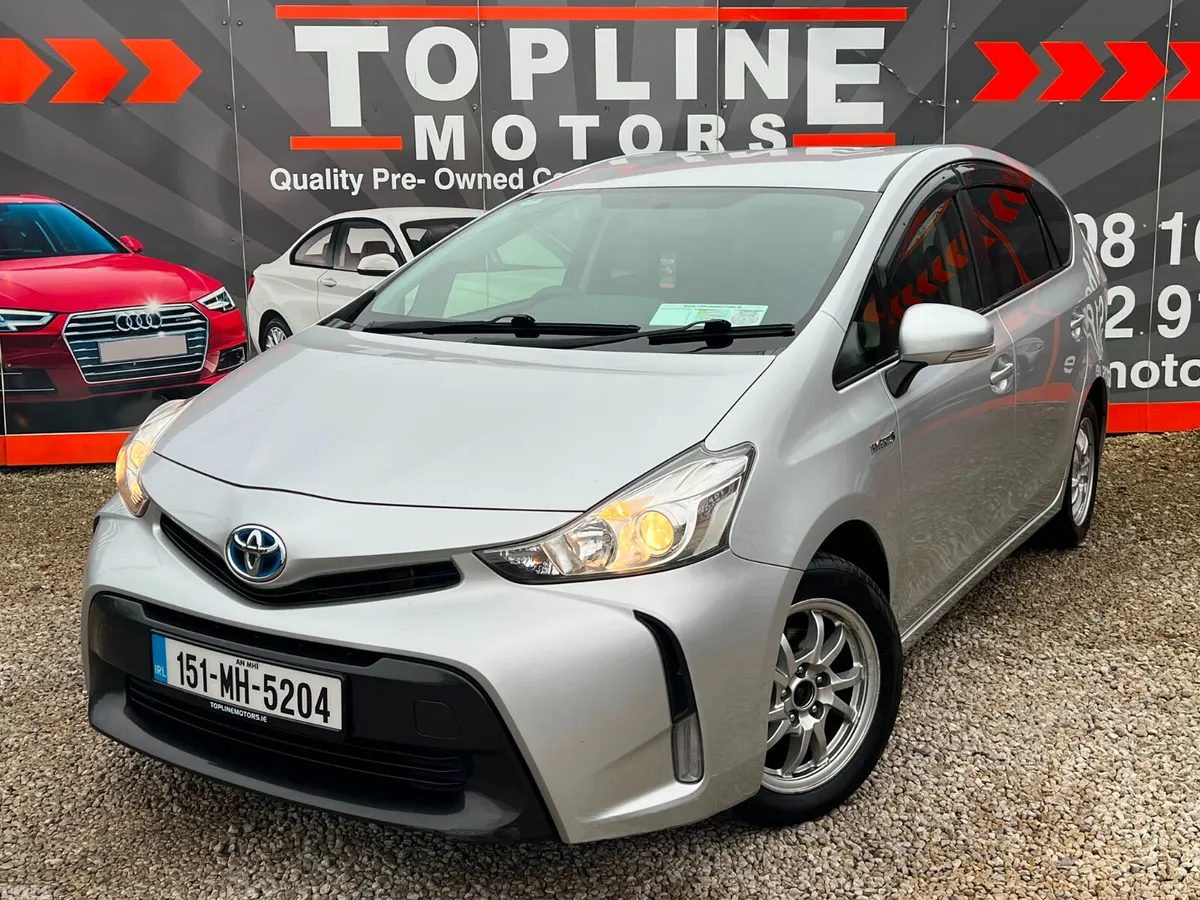 Toyota Prius MPV, Petrol Hybrid, 2015, Silver