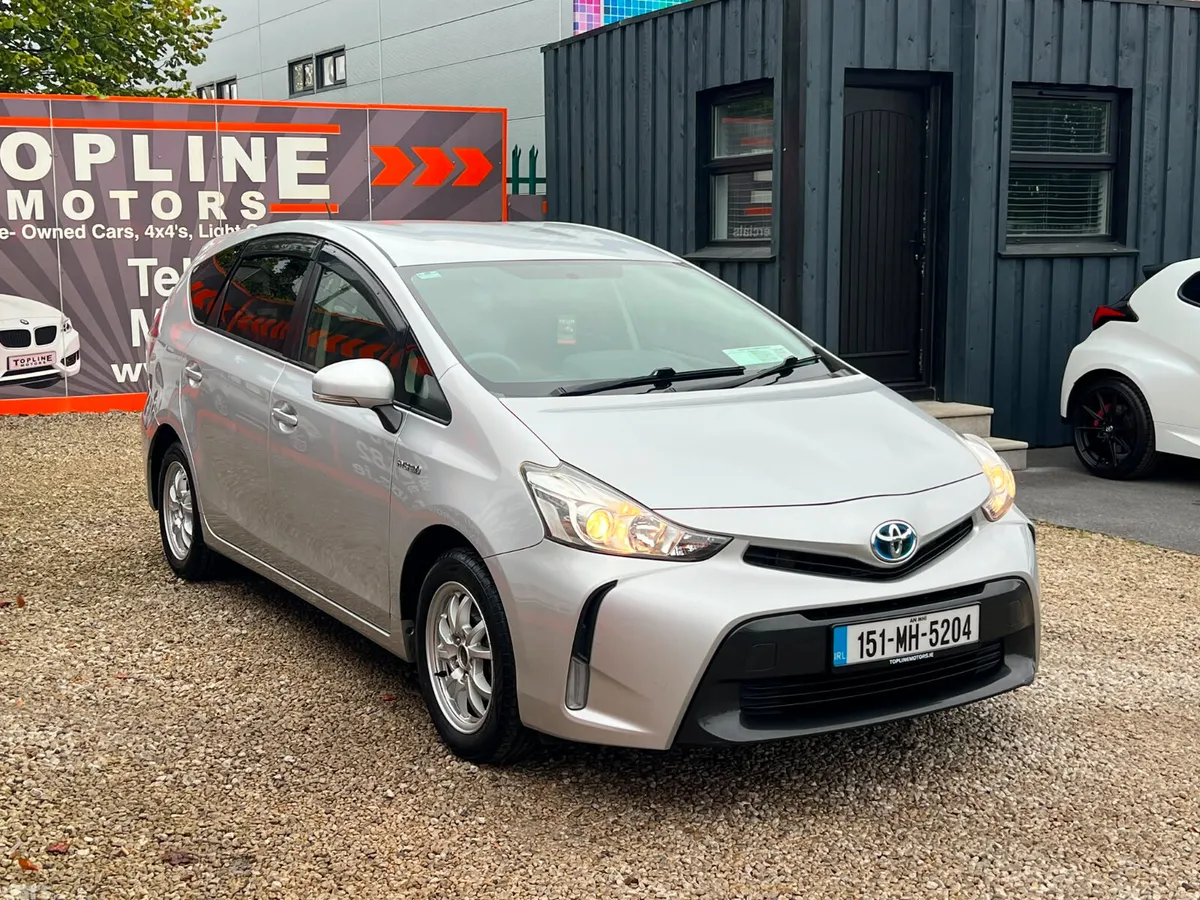 Toyota Prius MPV, Petrol Hybrid, 2015, Silver