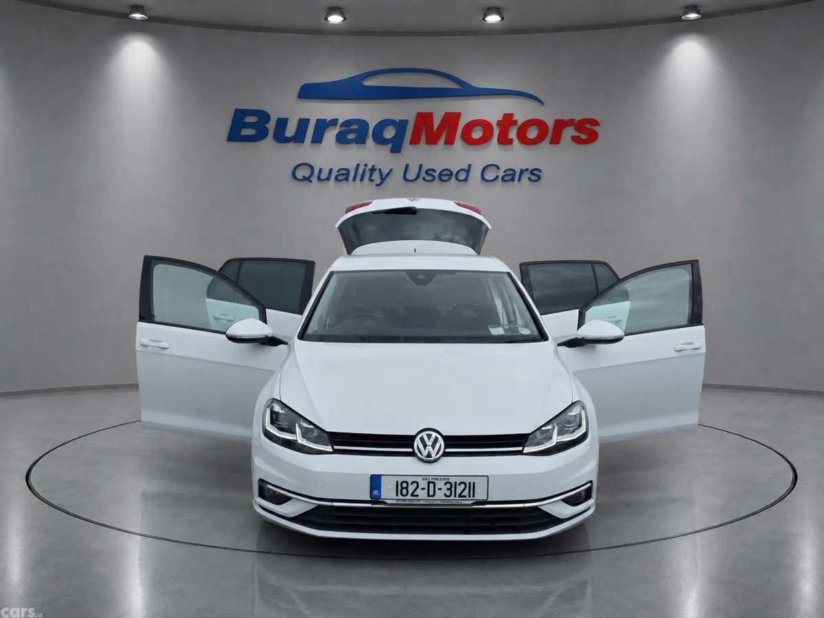 Volkswagen Golf Hatchback, Petrol, 2018, White