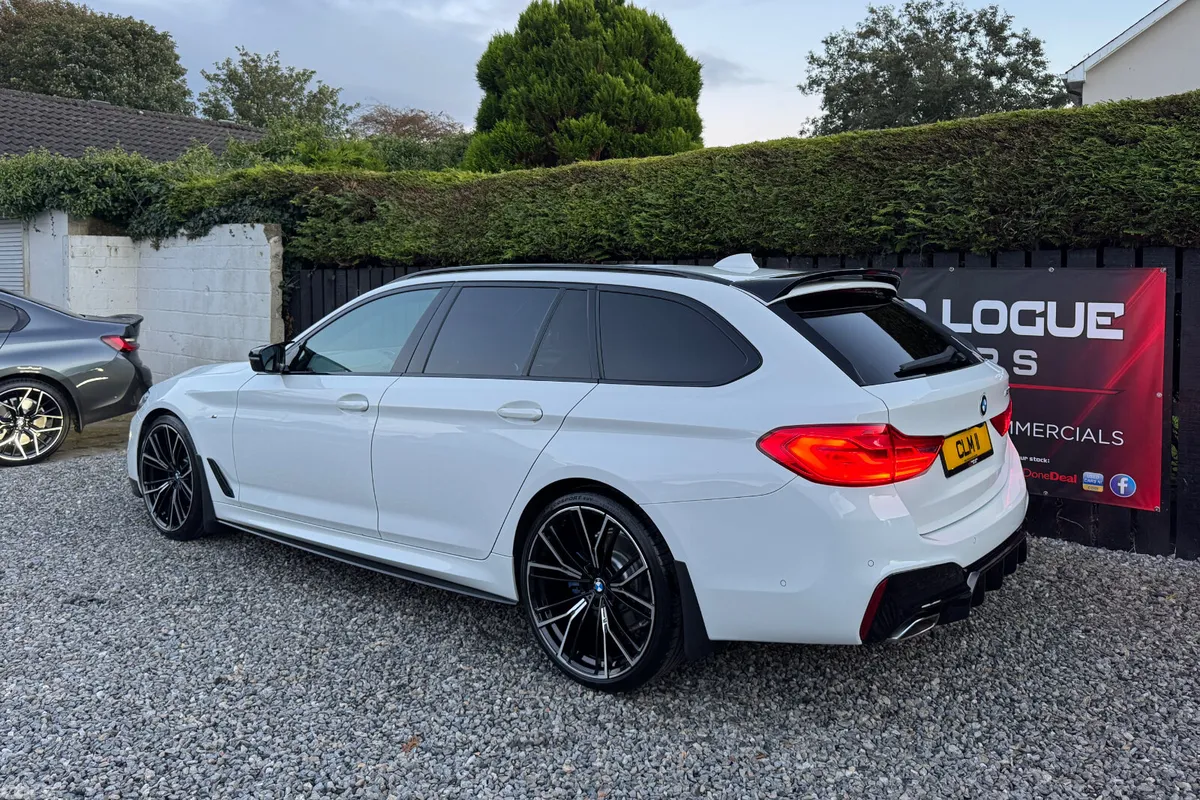 BMW 5-Series Estate, Diesel, 2019, White