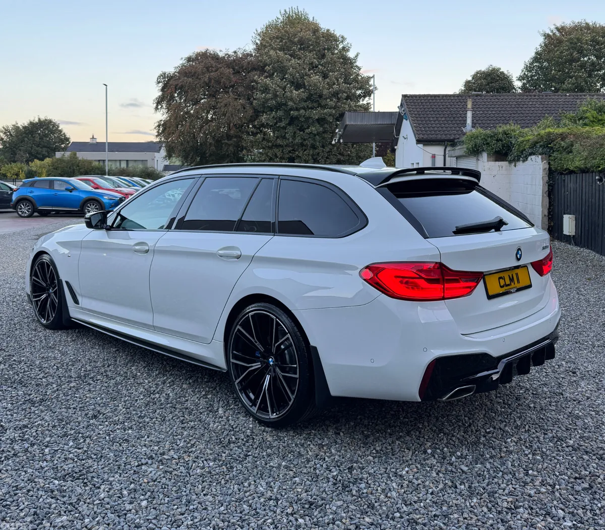 BMW 5-Series Estate, Diesel, 2019, White