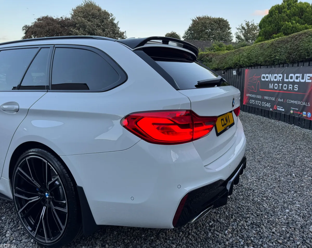 BMW 5-Series Estate, Diesel, 2019, White