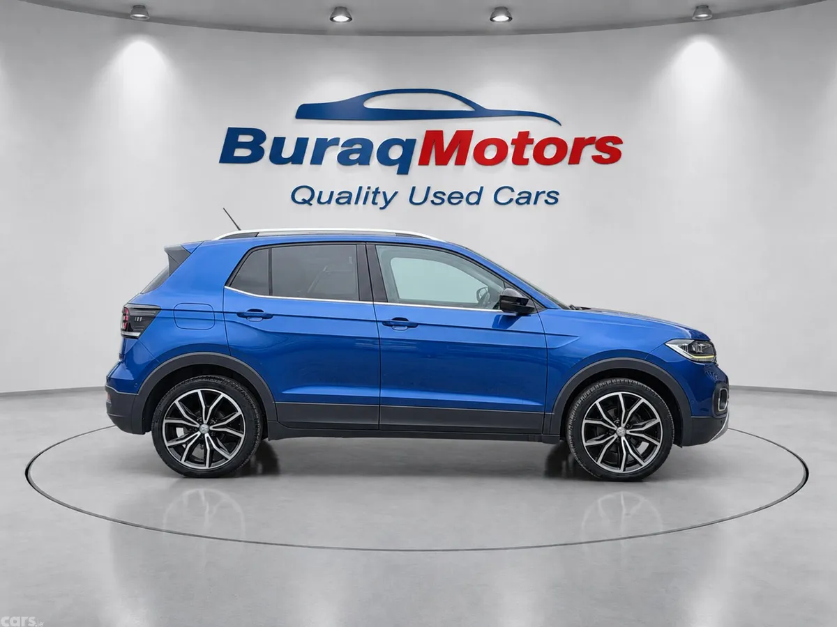 Volkswagen T-Cross Hatchback, Petrol, 2020, Blue