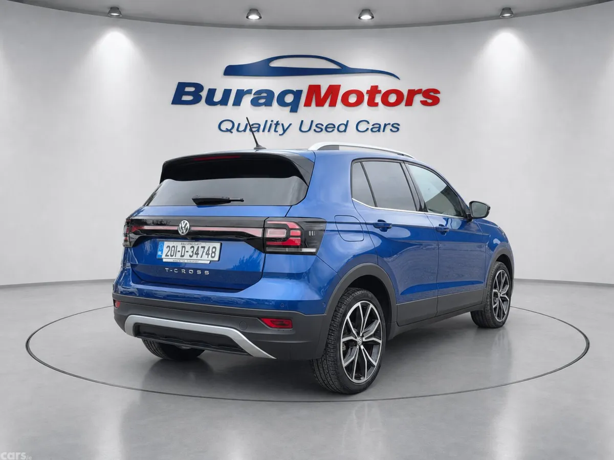 Volkswagen T-Cross Hatchback, Petrol, 2020, Blue