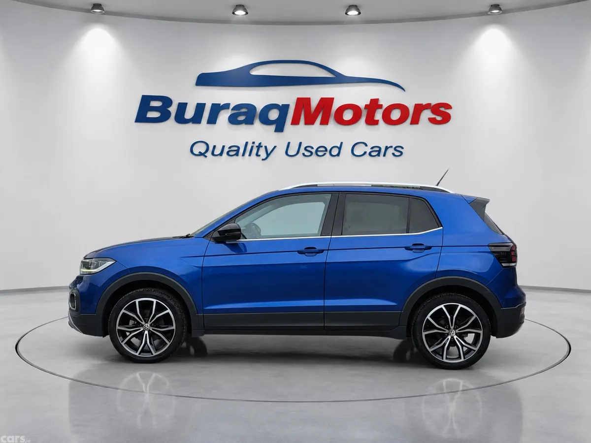 Volkswagen T-Cross Hatchback, Petrol, 2020, Blue