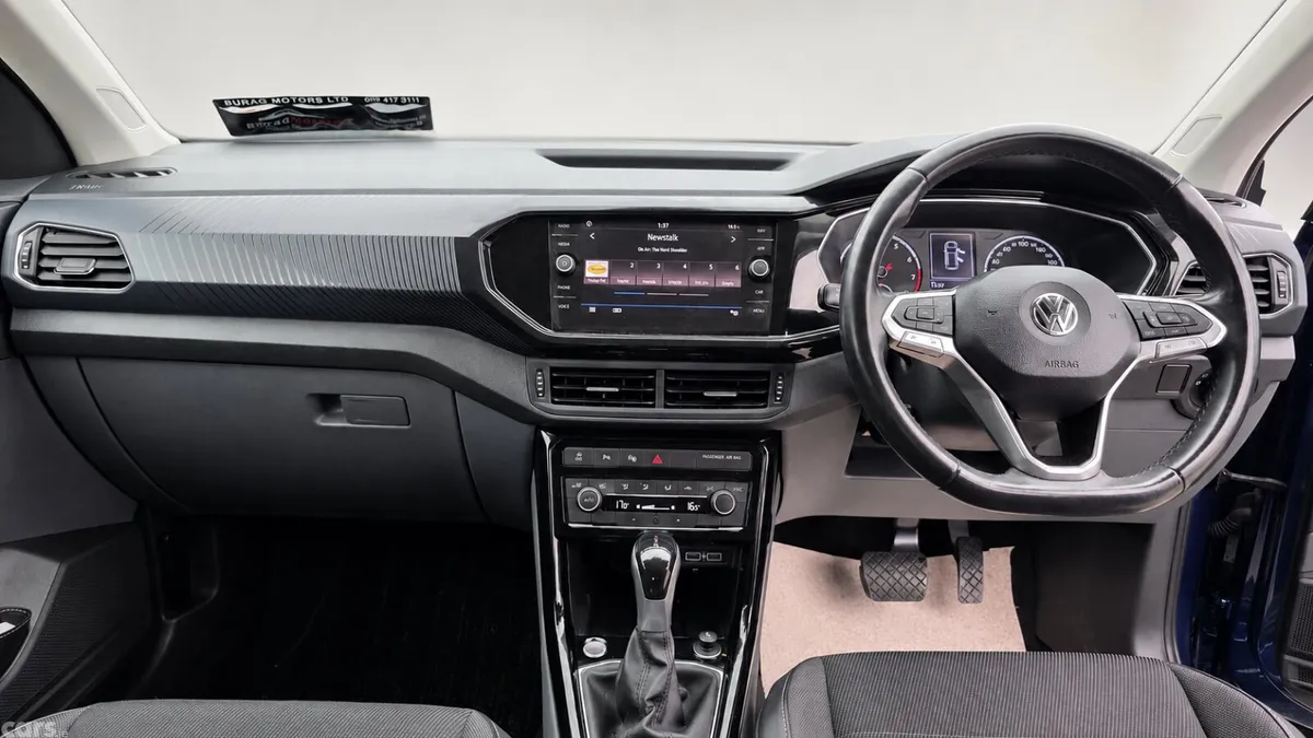 Volkswagen T-Cross Hatchback, Petrol, 2020, Blue