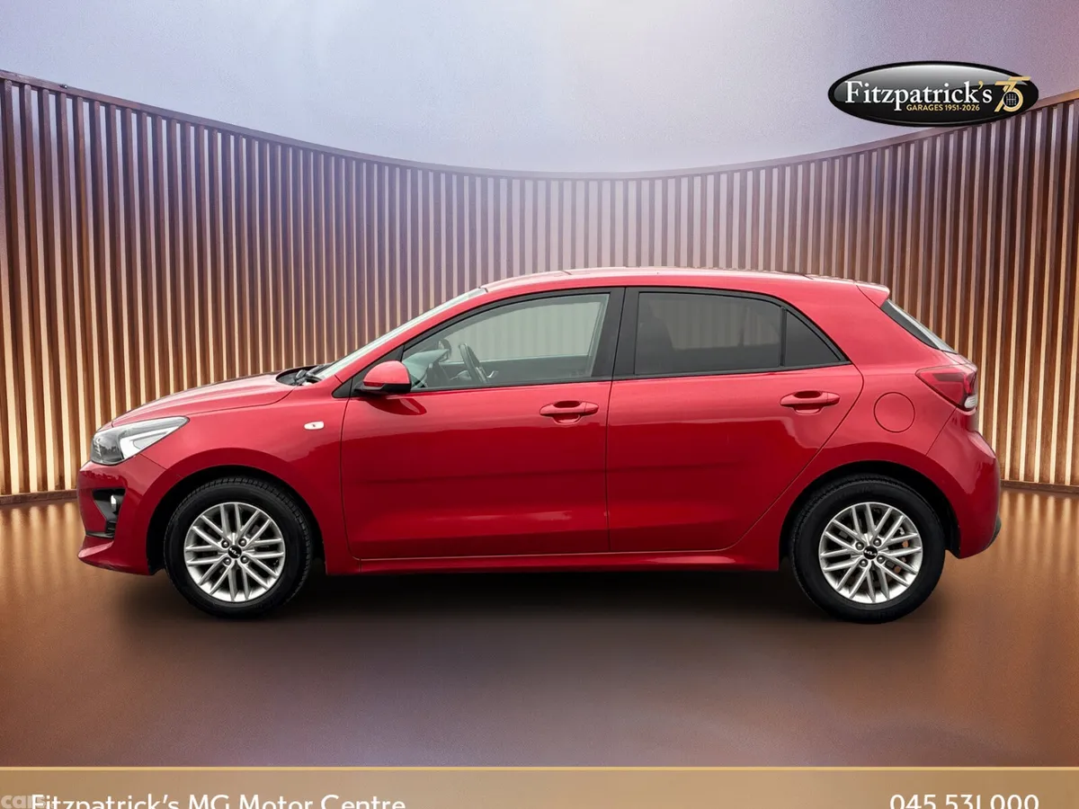 Kia Rio Hatchback, Petrol, 2021, Red