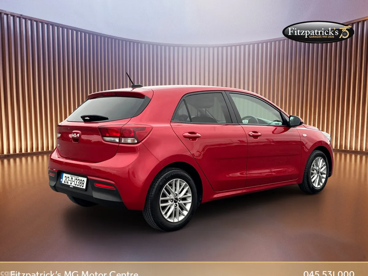 Kia Rio Hatchback, Petrol, 2021, Red