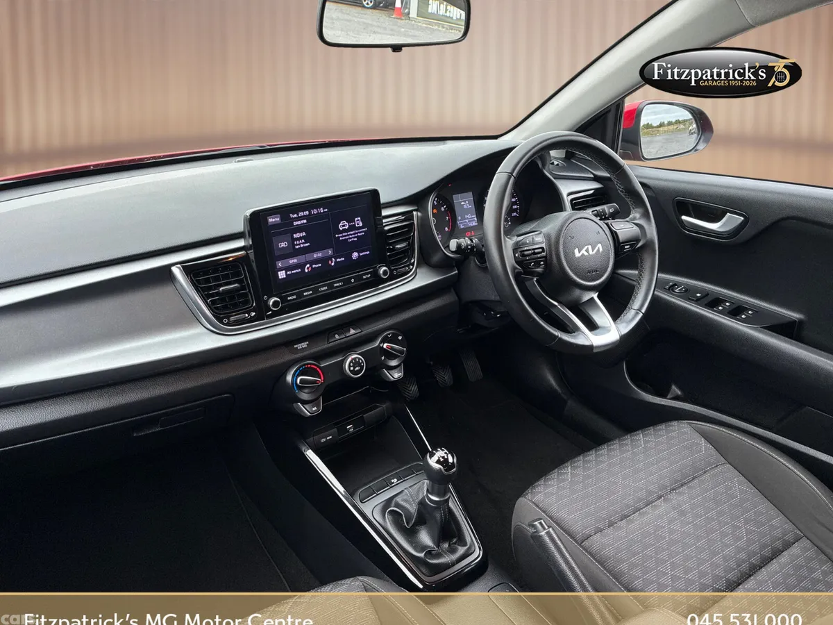 Kia Rio Hatchback, Petrol, 2021, Red