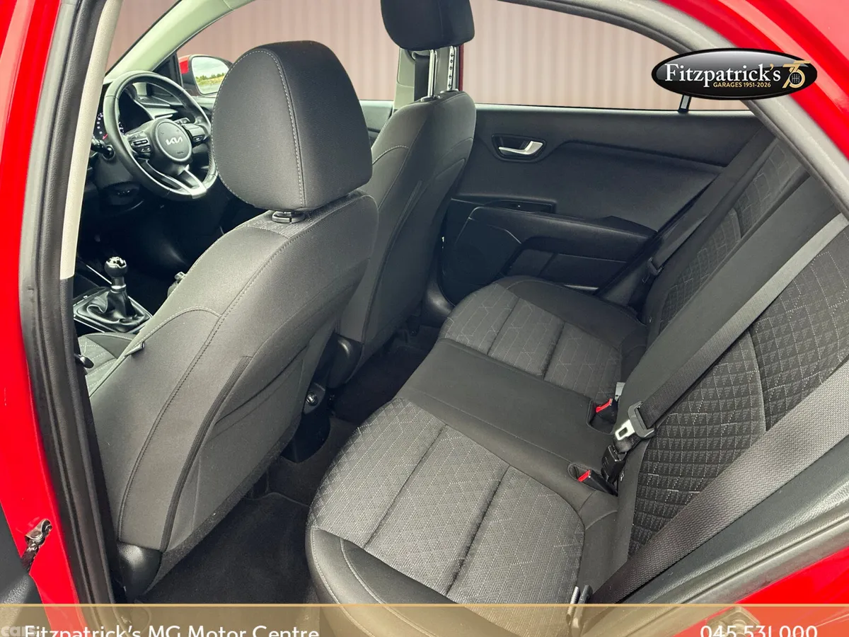 Kia Rio Hatchback, Petrol, 2021, Red