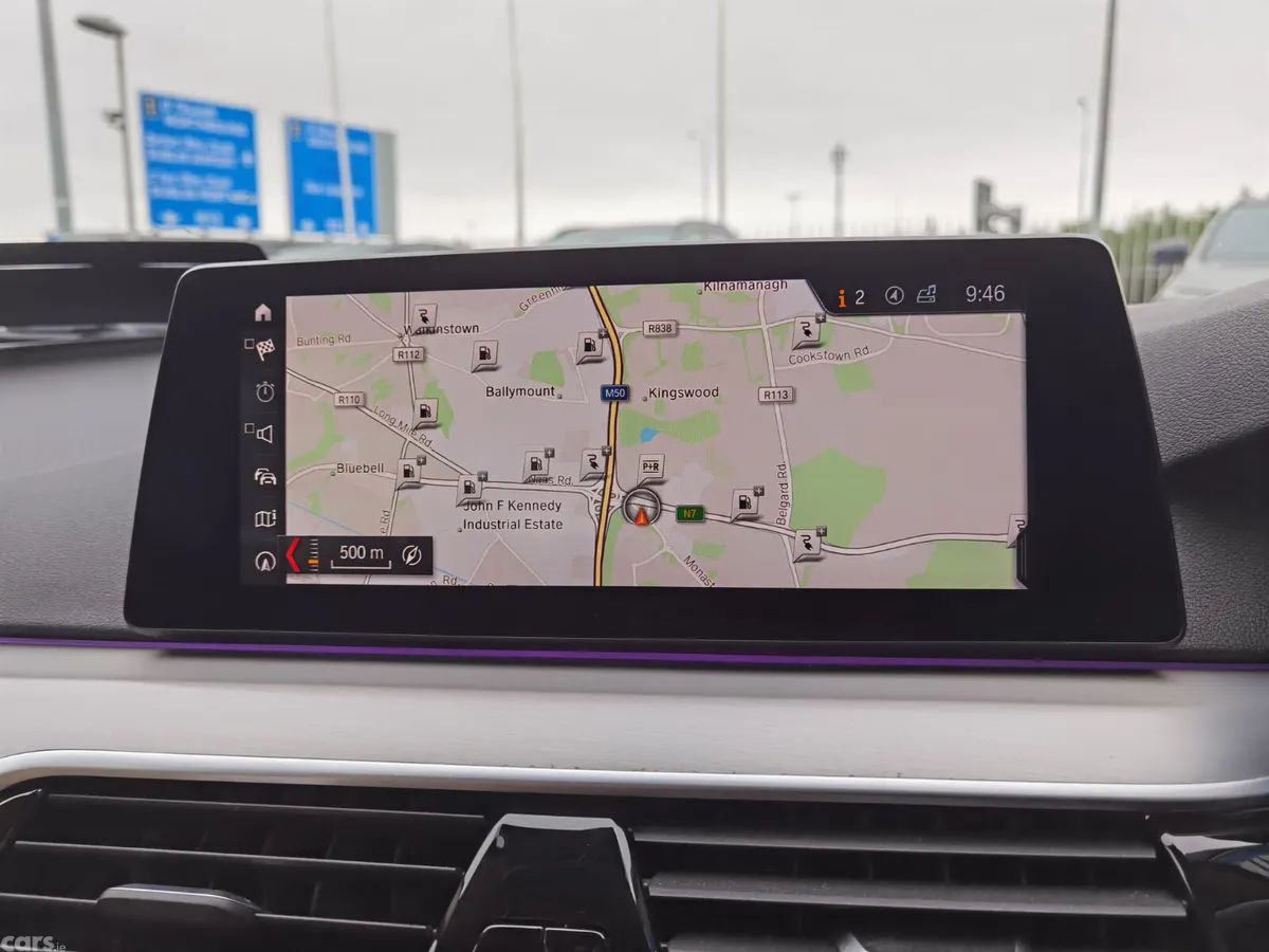 BMW 5-Series Saloon, Petrol Plug-in Hybrid, 2018, Blue