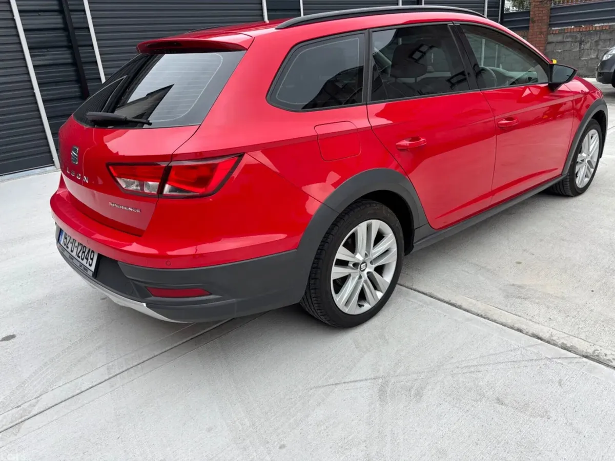 SEAT Leon Estate, Diesel, 2015, Red