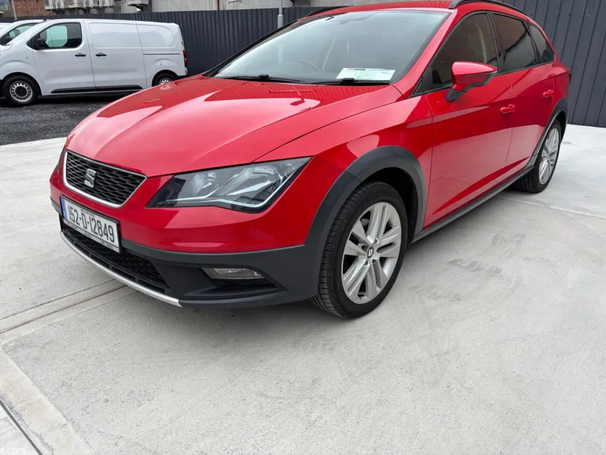 SEAT Leon Estate, Diesel, 2015, Red