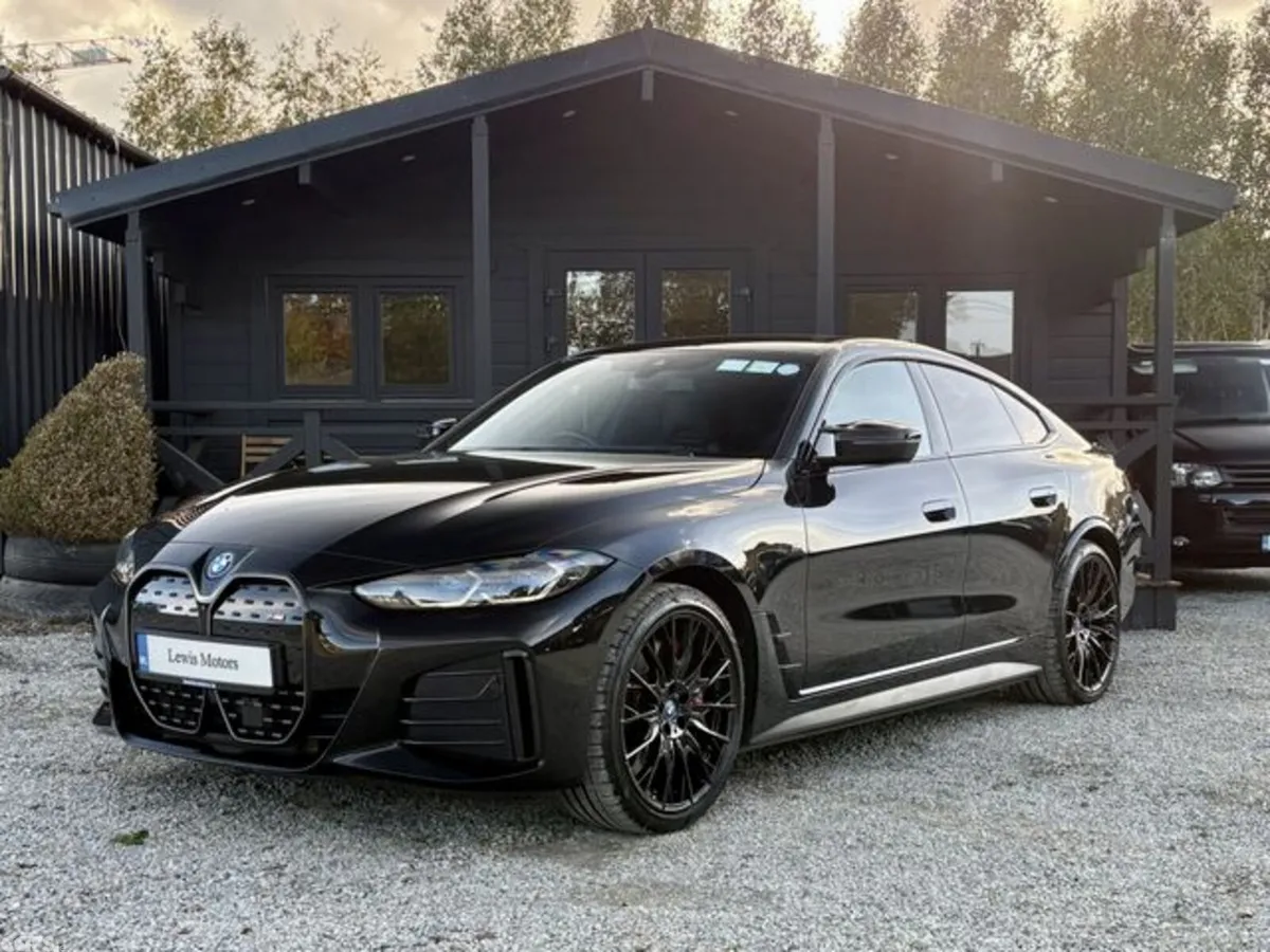 BMW i4 Saloon, Electric, 2023, Black