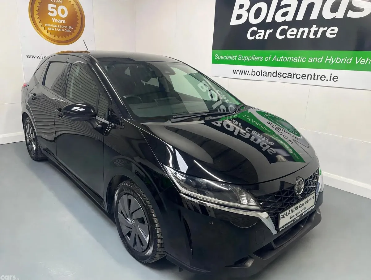 Nissan Note Hatchback, Petrol Hybrid, 2022, Black