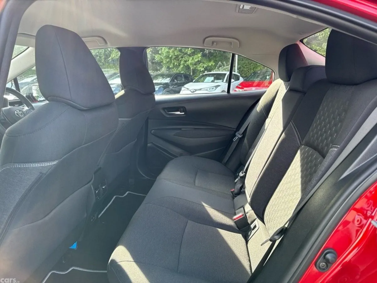 Toyota Corolla Saloon, Petrol Hybrid, 2026, Red