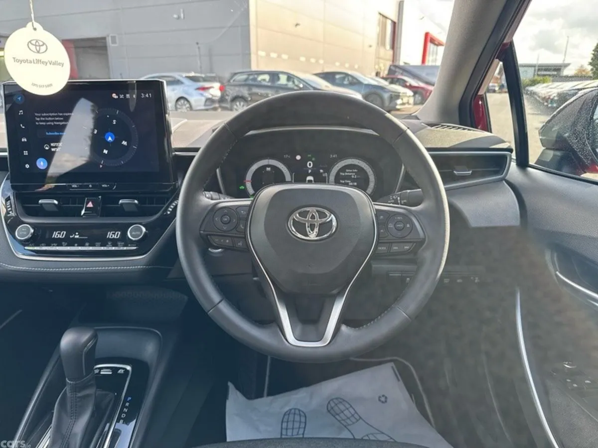 Toyota Corolla Saloon, Petrol Hybrid, 2026, Red