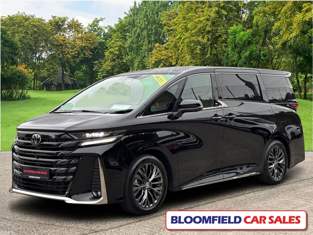 Toyota Alphard MPV, Petrol Hybrid, 2025, Black