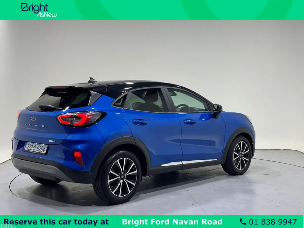 Ford Puma MPV, Petrol Hybrid, 2022, Blue
