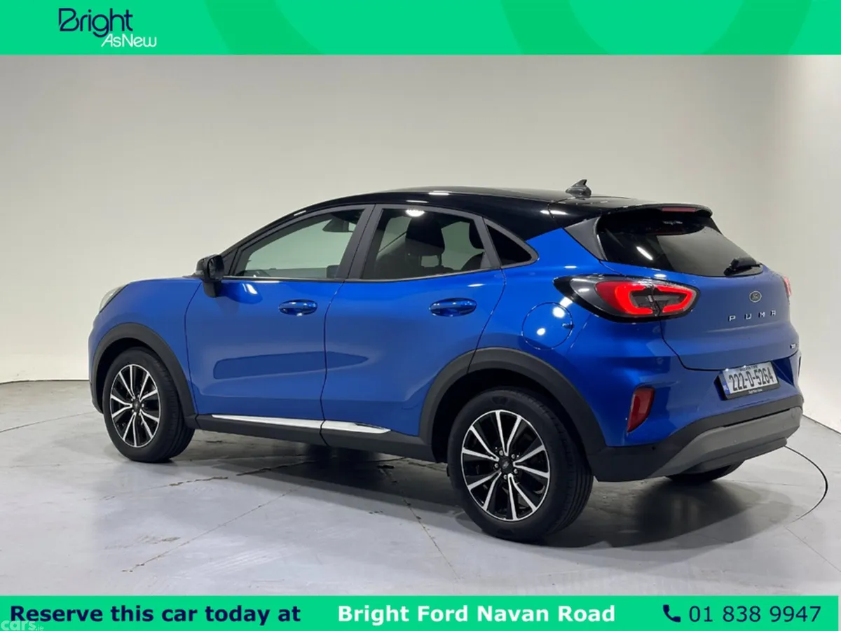 Ford Puma MPV, Petrol Hybrid, 2022, Blue