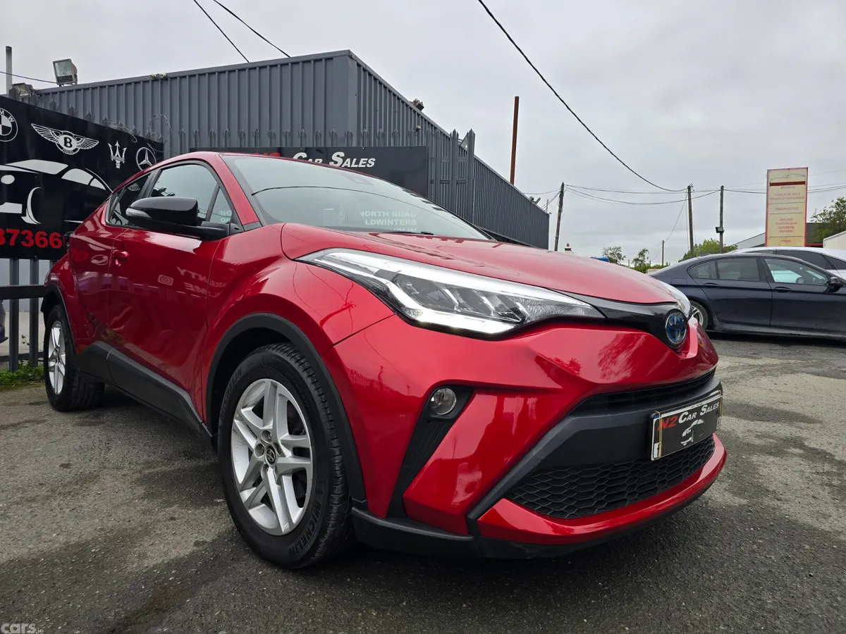 Toyota C-HR Hatchback, Petrol Hybrid, 2022, Red
