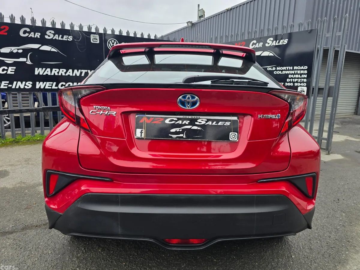 Toyota C-HR Hatchback, Petrol Hybrid, 2022, Red