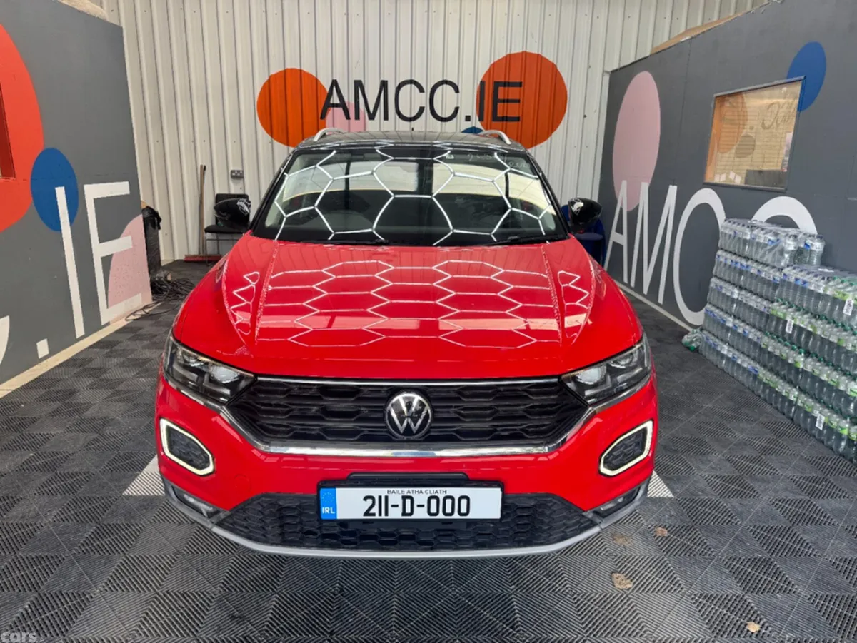 Volkswagen T-Roc SUV, Petrol, 2021, Red