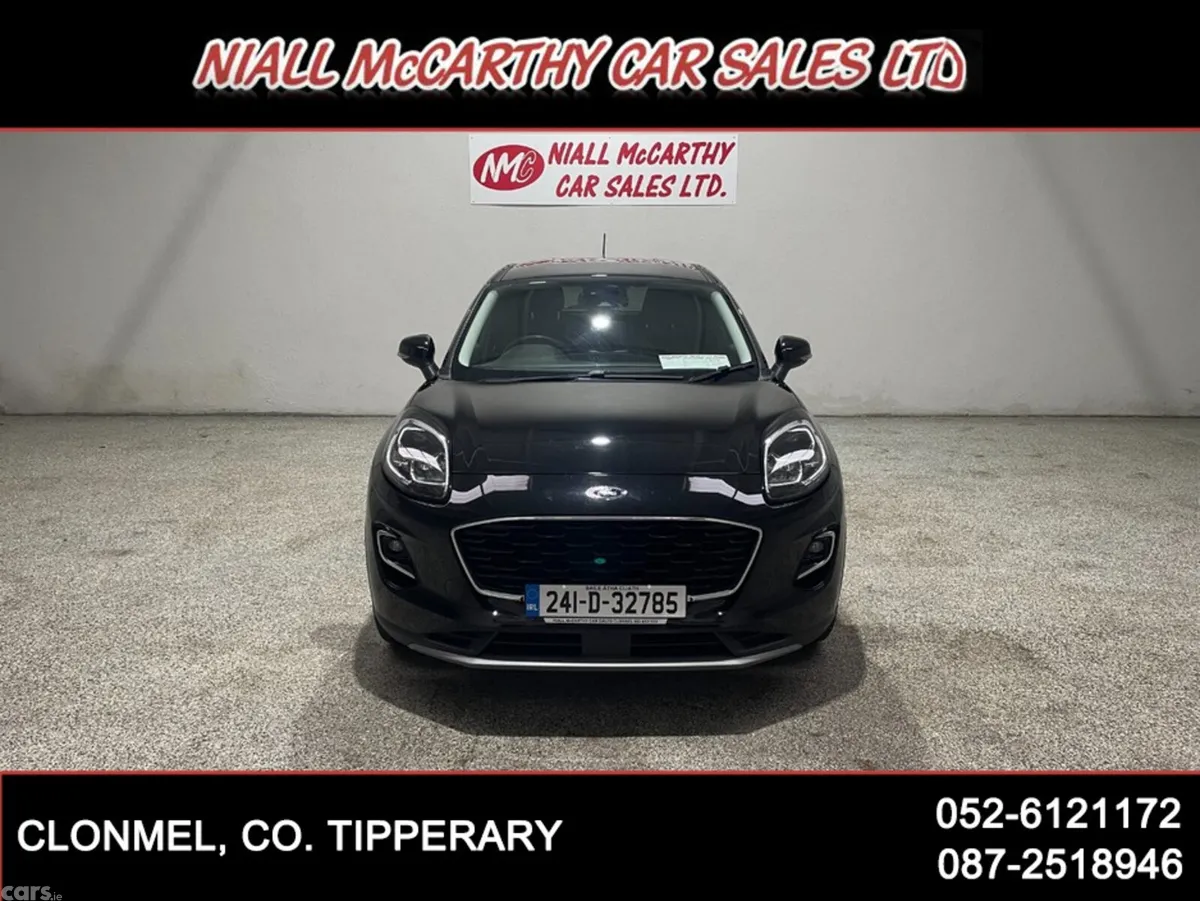 Ford Puma MPV, Petrol Hybrid, 2024, Black
