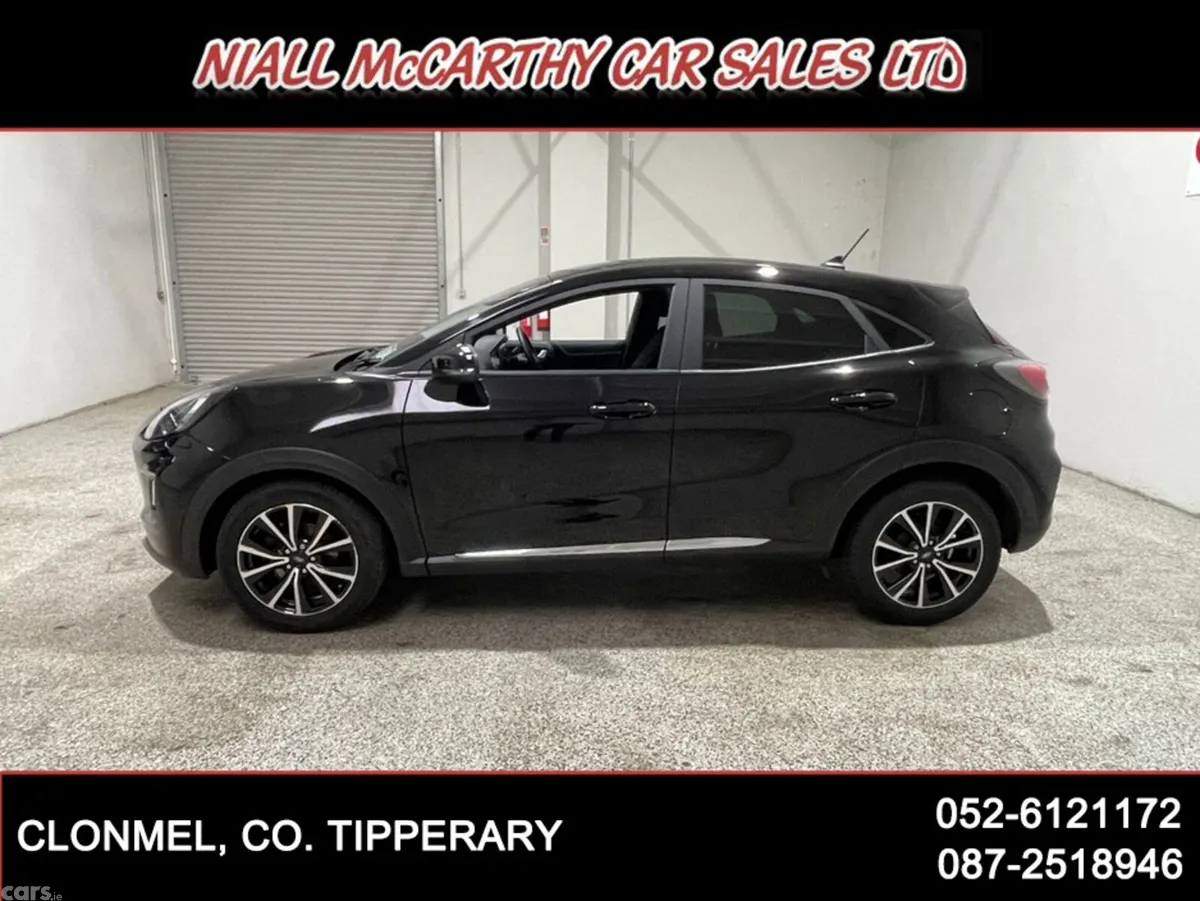 Ford Puma MPV, Petrol Hybrid, 2024, Black