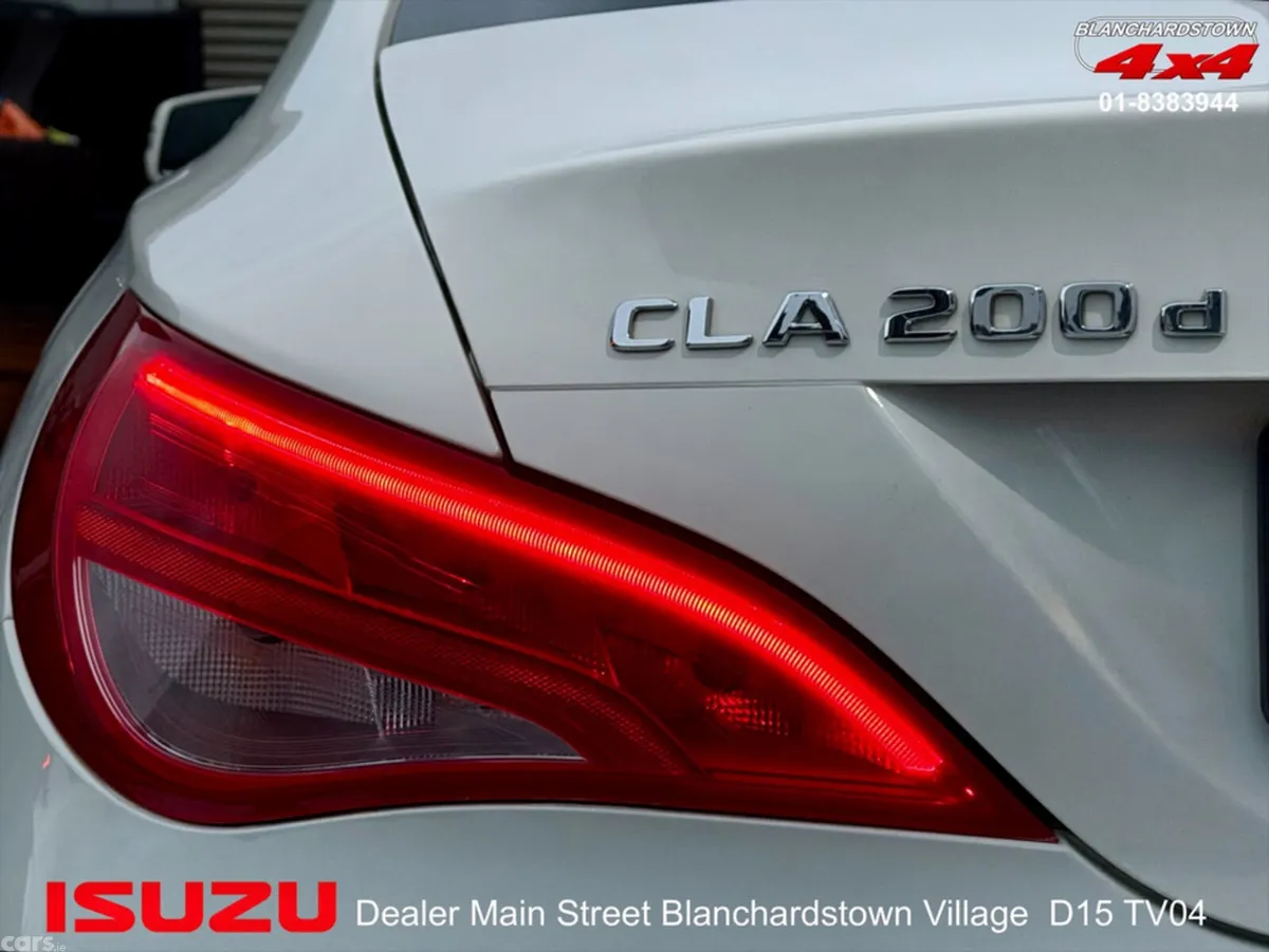 Mercedes-Benz CLA Saloon, Diesel, 2016, White