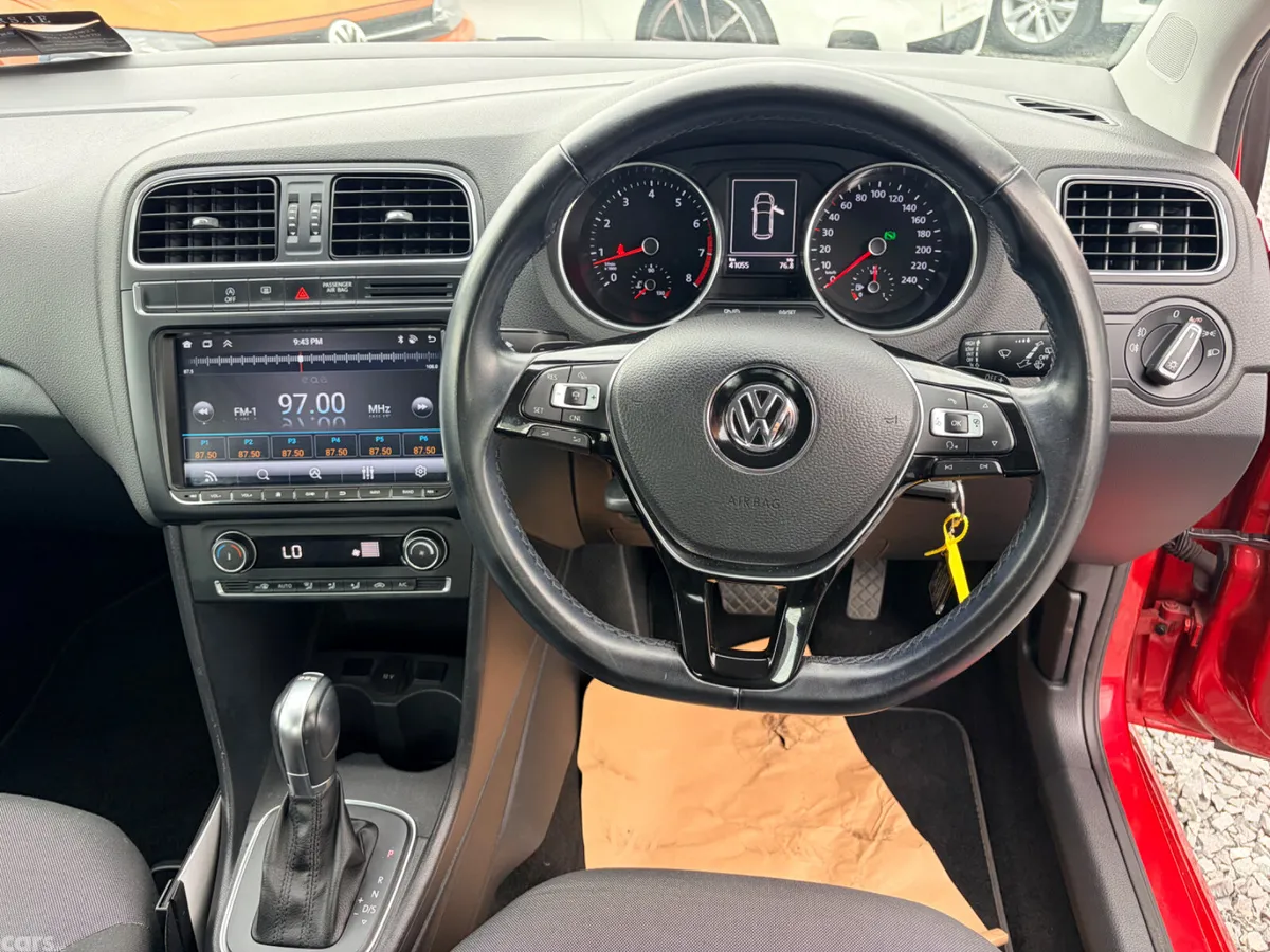 Volkswagen Polo Hatchback, Petrol, 2016, Red