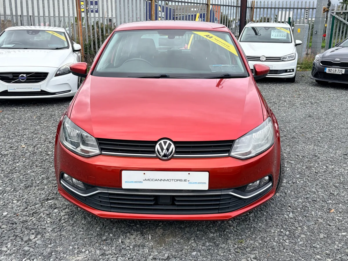 Volkswagen Polo Hatchback, Petrol, 2016, Red