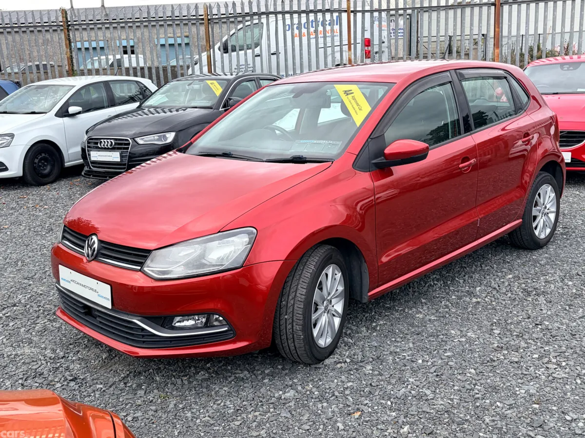 Volkswagen Polo Hatchback, Petrol, 2016, Red