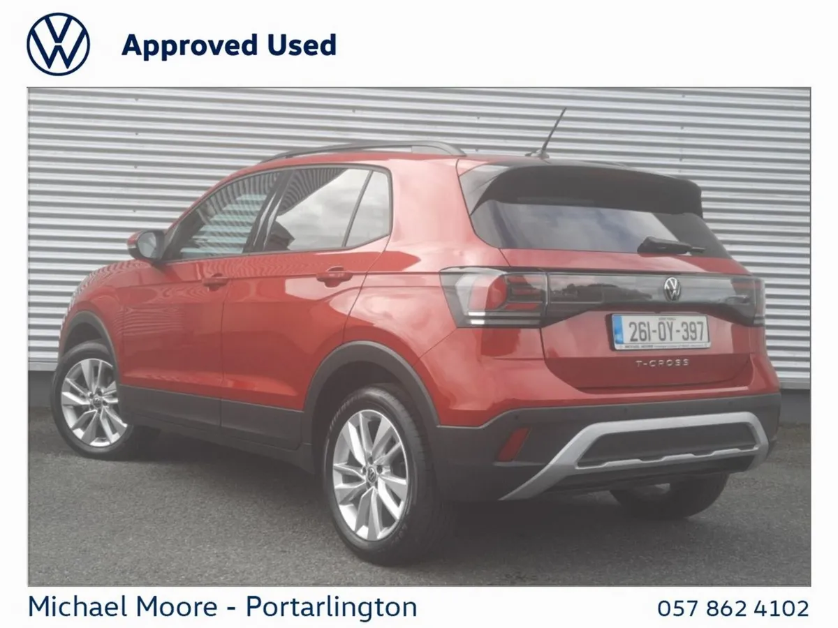 Volkswagen T-Cross Estate, Petrol, 2026, Red