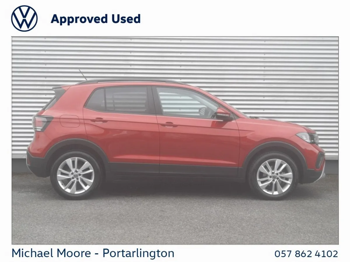 Volkswagen T-Cross Estate, Petrol, 2026, Red