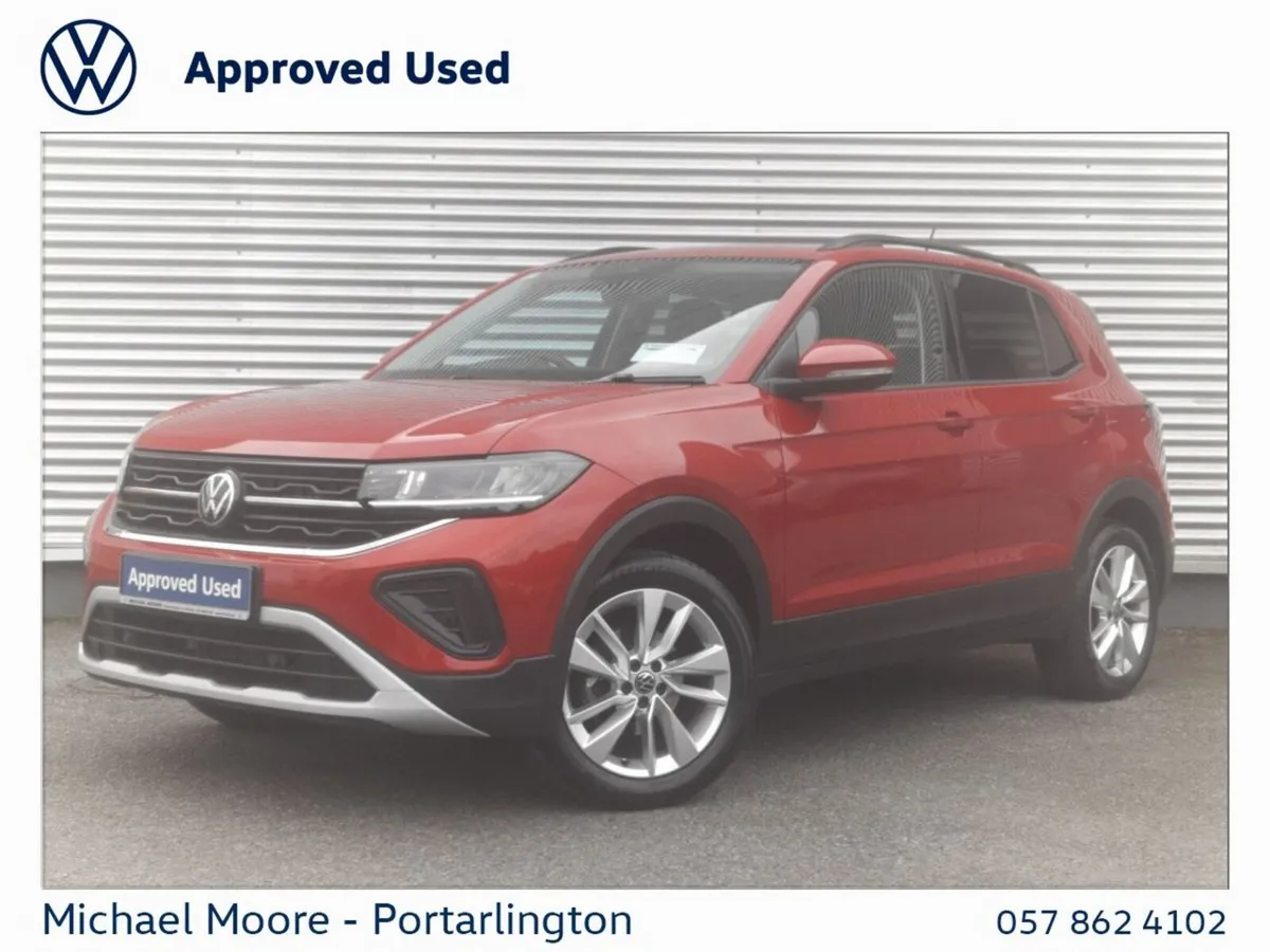 Volkswagen T-Cross Estate, Petrol, 2026, Red