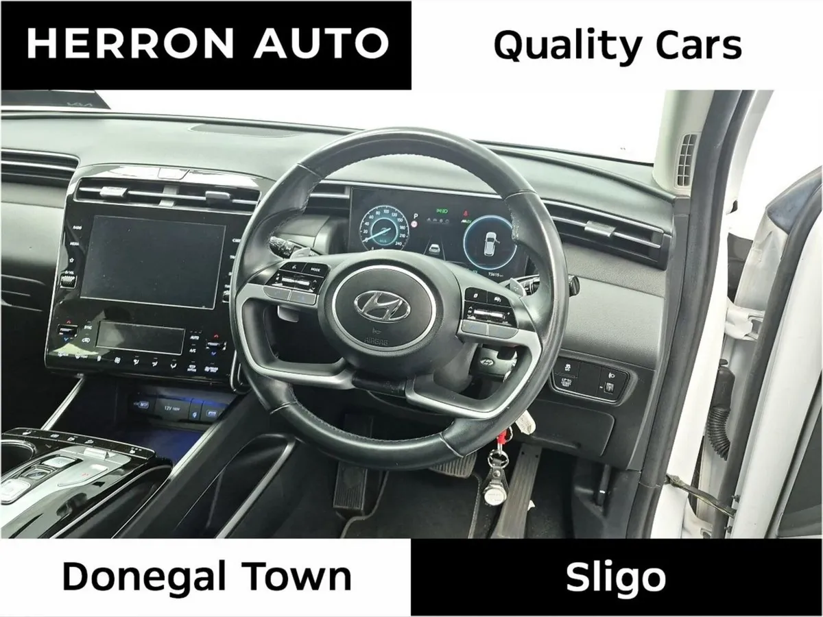 Hyundai Tucson SUV, Petrol Hybrid, 2023, White