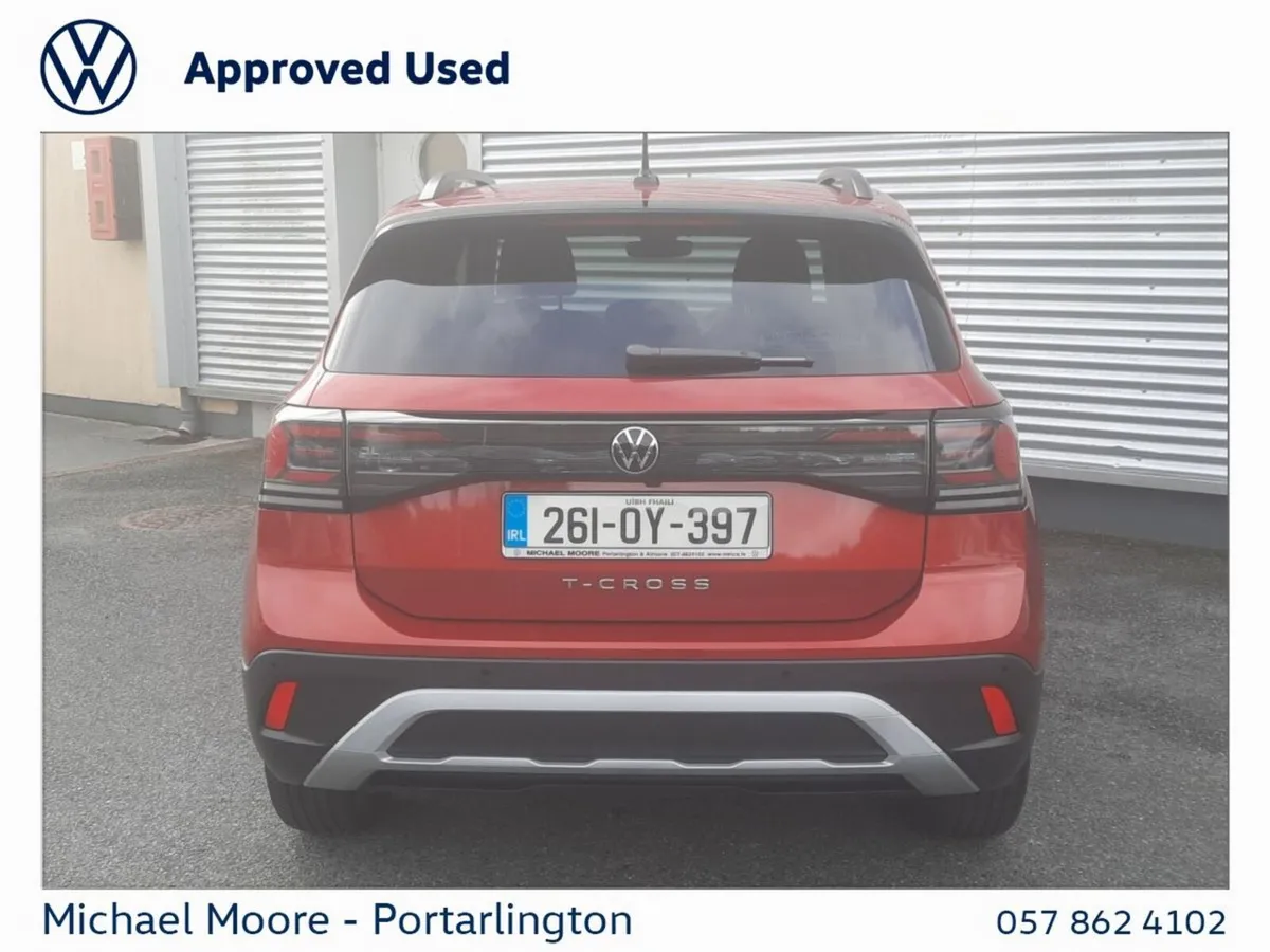 Volkswagen T-Cross Estate, Petrol, 2026, Red